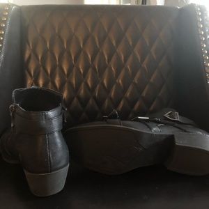 Sam & Libby Shoes - Sam & Libby heeled bootie black Sam & Libby Shoes - Sam & Libby heeled bootie black
